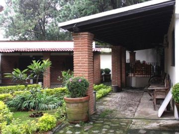 Rancho ecuestre en medio del bosque en Huitzilac, Morelos