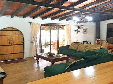 Rancho ecuestre en medio del bosque en Huitzilac, Morelos