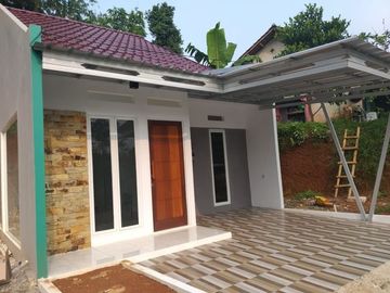 Rumah Asri Konsep Resort di Tajur Halang Bogor 400 jt an Dekat St Bojong Gede