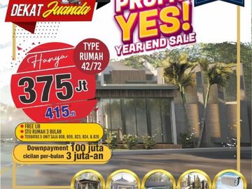 Hunian Minimalis Modern Terjangkau 375 JT Dekat Sidoarjo