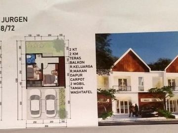 Rumah mewah, lokasi strategis, harga ekonomis gaya milenial di Bekasi timur.