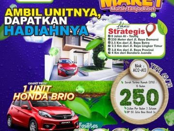 Hunian murah strategis dekat bandara juanda T1