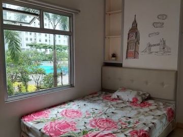Sewa 2br Greenbay Pluit, semi furnished, view pool!!