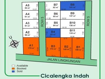 Cicalengka Tanah Kapling Bandung 100 Jutaan Pinggir Jalan