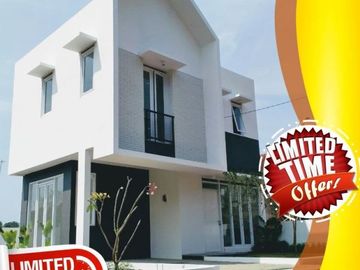 RUMAH CLUSTER CIKUTRA BANDUNG GAYA SKANDINAVIA UDARA SEJUK VIEW CANTIK