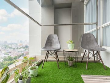 Disewakan Murah 1 Park Residence Tipe 2 Kamar Tidur Siap Huni