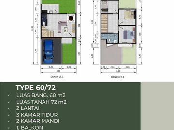 Harga Perdana Cash Only 655 Juta Rumah Smarthome 2LT di Kopo Katapang