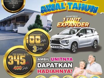 Rumah Type 45/75 Harga Murah di Sidoarjo