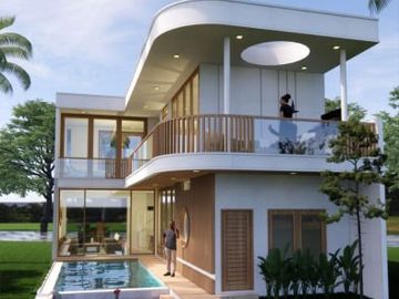 BARU VILLA CANTIK DESAIN FUTURISTIK DI JIMBARAN 15 MENIT DARI BANDARA