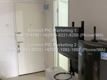 Disewakan Apartemen 2BR Bassura City Tw H lt 22 AH FURNISH