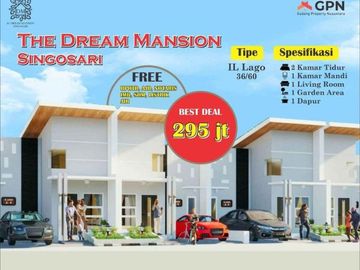 Rumah murah lokasi di dekat Pintu Tol Singosari