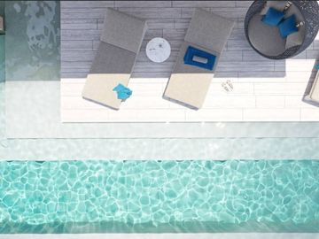 Estudio con acceso a la playa, terraza, tina, alberca y  Area de Coworking