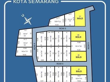 Tanah 1jt-an Ngaliyan, 10 menit Kampus UIN: Jalan Masuk 7mtr