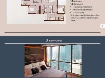 APARTEMEN SAINT MORITZ AMBASSADOR SUITE TOWER FULL FURINISHED