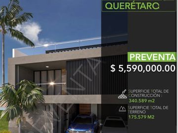 CASA EN PRE VENTA PARQUE QUERETARO LOMAS DE ANGELOPOLIS