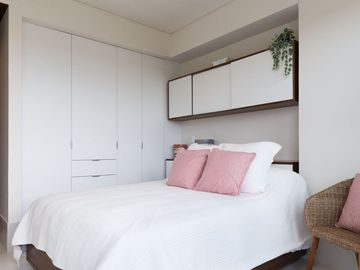 Apartamento con vista al mar, campo de golf y la reserva natural.