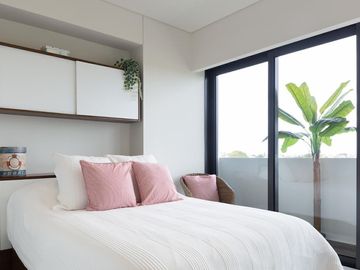 Apartamento con vista al mar, campo de golf y la reserva natural.