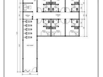 DIJUAL KOS-KOSAN SIAP BANGUN MURAH DEKAT KAMPUS BESAR DI YOGYAKARTA HARGA 2,3 MILLIAR FURNISHED