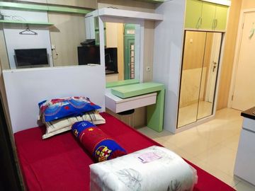 Studio apartemen tahunan free IPL tower mall fully furnished
