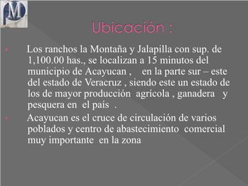 Rancho ganadero y de cultivo