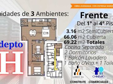 Departamento en venta en Moron Norte