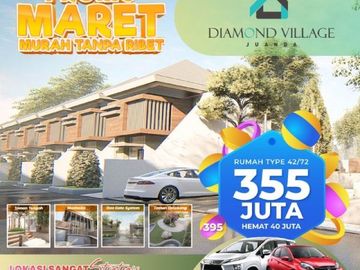 MARET MURAH! DIAMOND VILLAGE JUANDA 1, Rumah Super Nyaman dan Lingkungan Asri Yuk Booking!