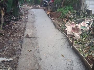 Tanah murah pondasi cakar ayam luas 100 m di cipayung depok