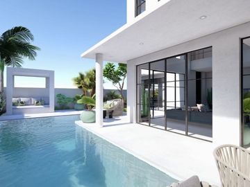 4 BEDROOM VILLA OFF PLAN FOR SALE LEASEHOLD IN BUMBAK – UMALAS