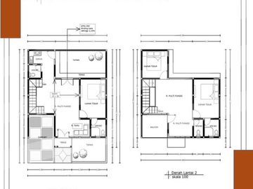 Jual Rumah Modern 2 Lantai 3 KT 4 KM