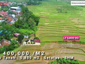 Dijual Tanah Lokasi Strategis View gunung - Wargajaya, Sukamakmur, Bogor