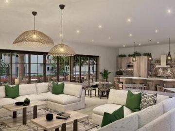 Penthouse en campo de golf, casa club y acceso al mar, en venta Cabo San Lucas.