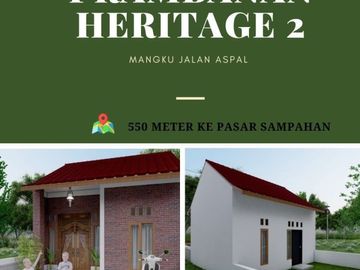 Booking Segera Hunian Klasik Hadap Jalan Aspal Tinggal 3 Unit Saja!