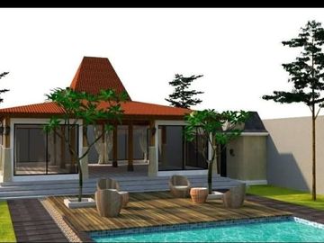 VILLA MEWAH DENGAN PRIVATE POOL DI BOROBUDUR
