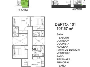 EXCLUSIVOS DEPARTAMENTOS EN LA COLONIA DEL VALLE NUEVOS