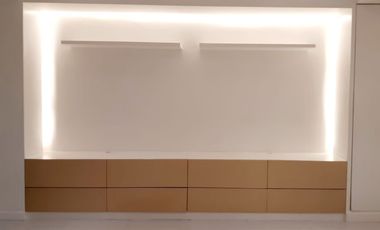 Semi Furnished 2BR with Parking in One Serendra