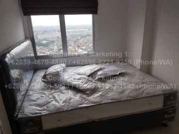 Disewakan Apartemen 2BR Bassura City Tw J lt 23 AC FURNISH