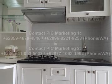 Disewakan Apartemen 2BR Bassura City Tw J lt 23 AC FURNISH