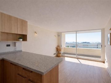 Departamento en venta de 1 dorm. en La Cisterna