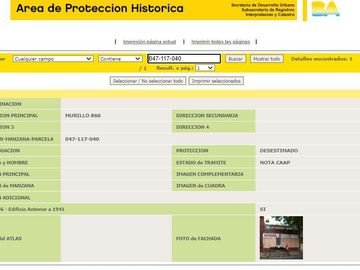 Terreno en  Villa Crespo apto para 1674 m2 vendibles + 6 cocheras