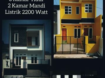 Rumah di Cimanggis, Baru, 2Lt 65/66 Fasum Lengkap Akses TOL