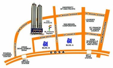 CONDO NEAR MEGAMALL, BESIDE ADB & PODUIM, AFFORDABLE, RFO