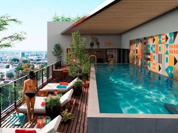 Departamento con alberca, pet friendly, coworking, venta Providencia Guadalajara