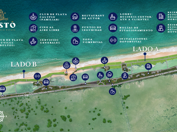 Terrenos en Hacienda Salinera junto a la playa| Mod.Zona bahia Vista