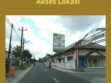 Kapling Bantul Dekat Lapangan Jambidan, Margin 30% Per Tahun