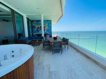 Penthouse Amueblado en Venta en Puerta del Mar en Chicxulub Puerto