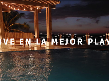 Penthouse Amueblado en Venta en Puerta del Mar en Chicxulub Puerto