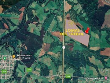 Parcela en Venta en Venta Parcelas en Condominio Lomas del Trebol, acceso Ruta 5S, 5.000 m2, Paillaco, Valdivia