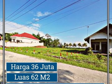 Dijual Murah Tanah Harga 36 Juta ( Free SHM )
