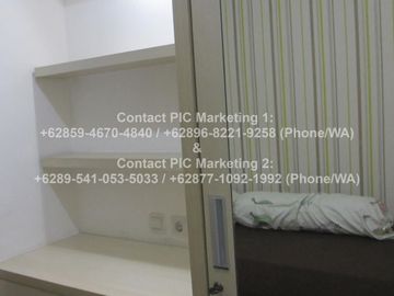 Disewakan Apartemen 2BR Bassura City Tw G lt 28 BG FURNISH