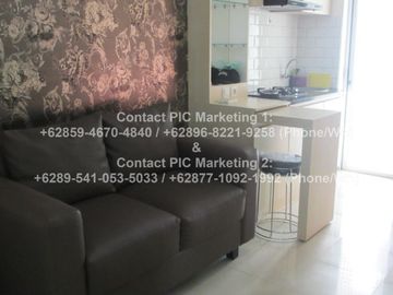 Disewakan Apartemen 2BR Bassura City Tw G lt 28 BG FURNISH